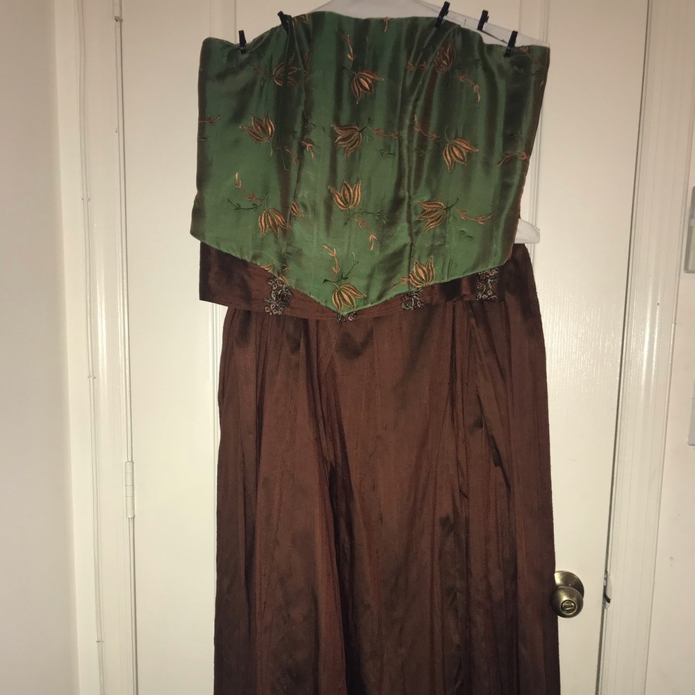 Custom Made Two-Piece Gown